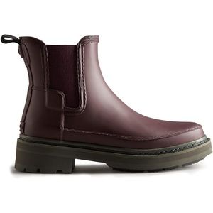 Hunter Women’s Refined Chelsea Boots, Plum